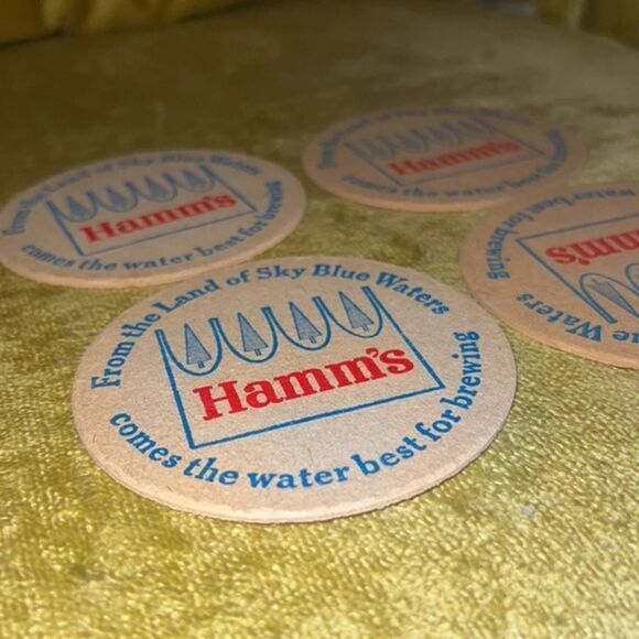1960-1970 Hamm's Beer 3¾ inch coaster MN-HAM-4 Saint Paul, Minnesota - Picture 4 of 4